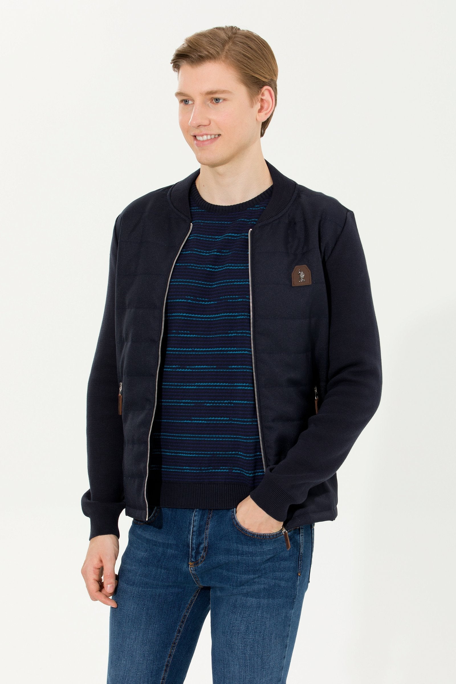 BLOUSON BLEU MARINE GERDA - 1455255VR033