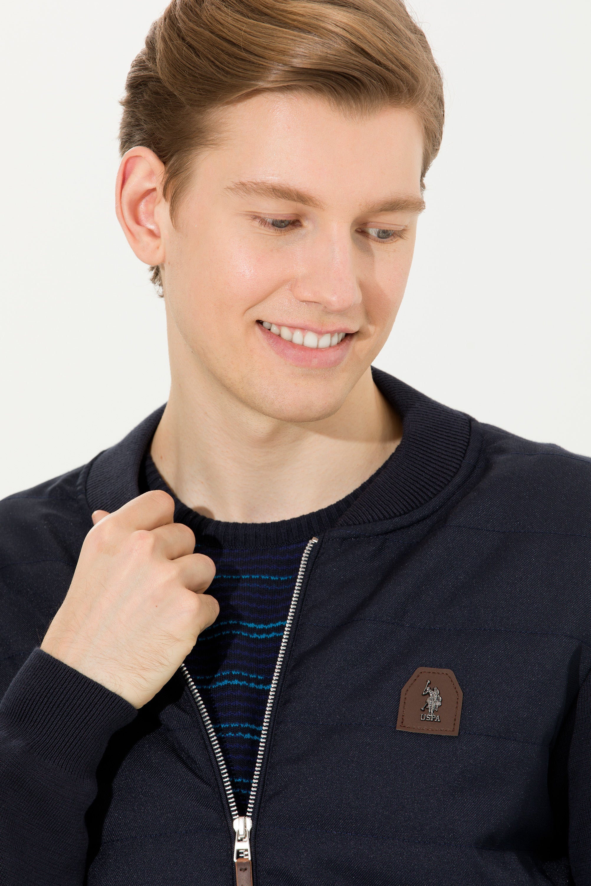 BLOUSON BLEU MARINE GERDA - 1455255VR033