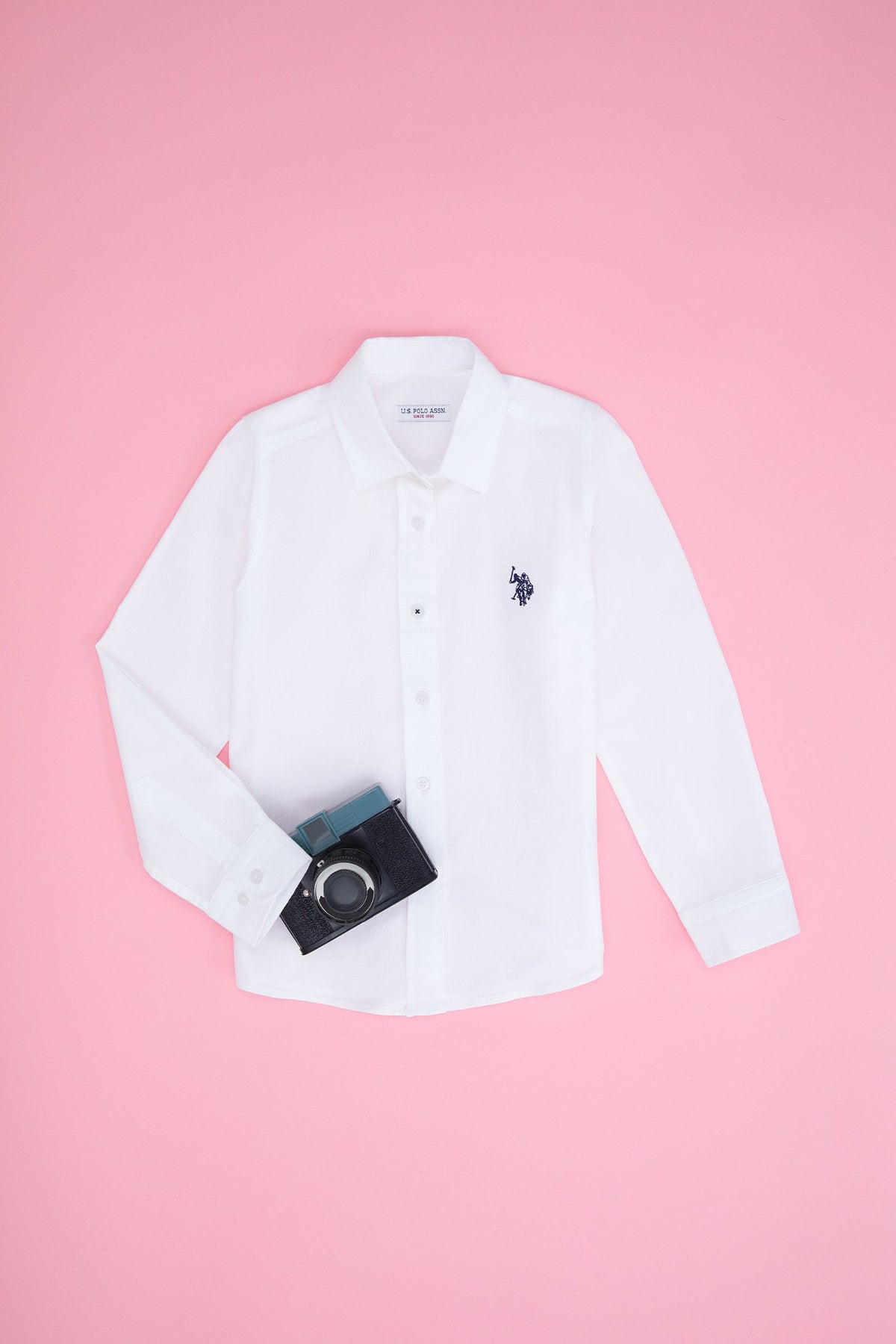 CHEMISE FILLE GIPS WHITE