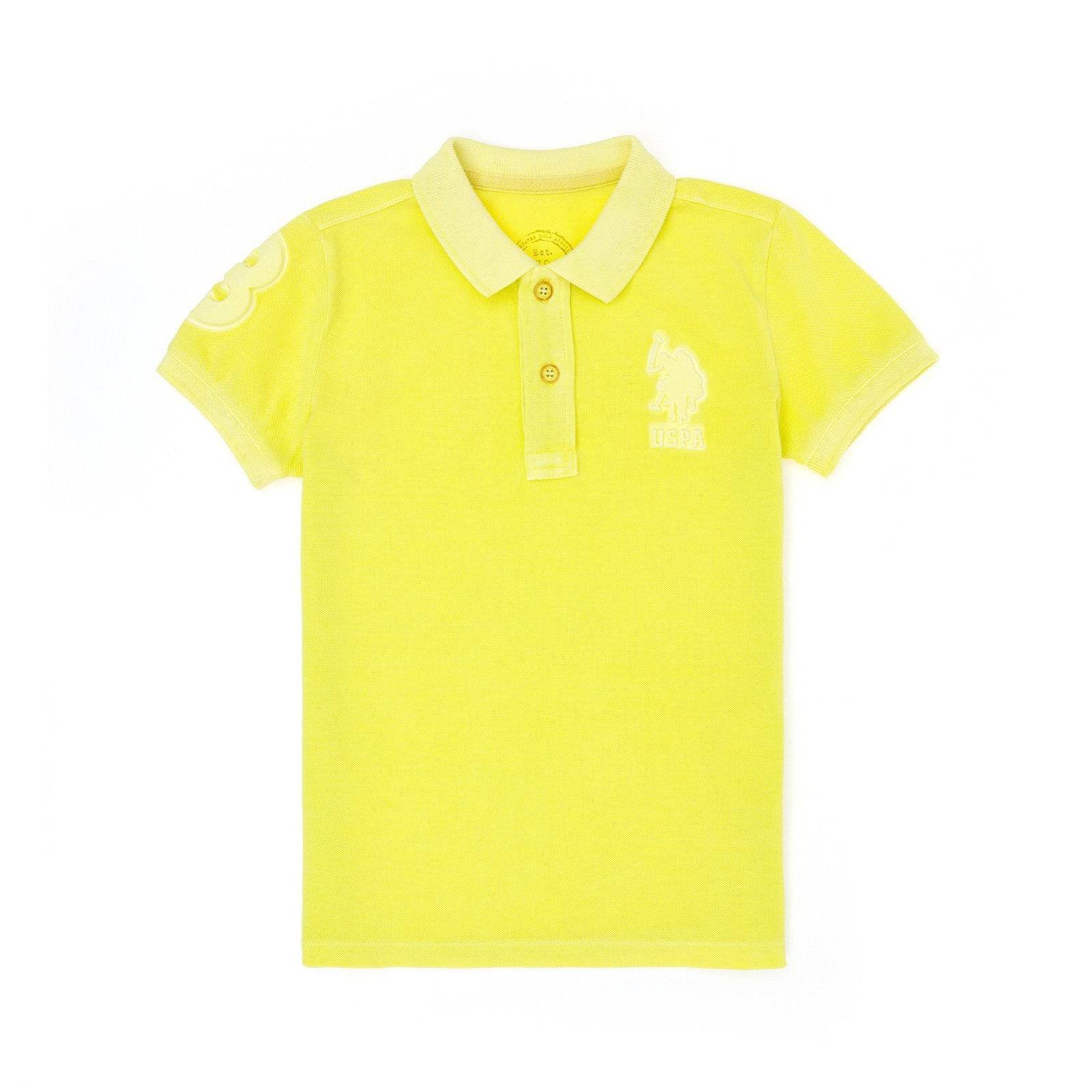 POLO GARCON TJ01 YELLOW