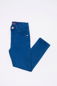 PANTALON FILLE RC-ISSYKIDS BLUE LIGHT