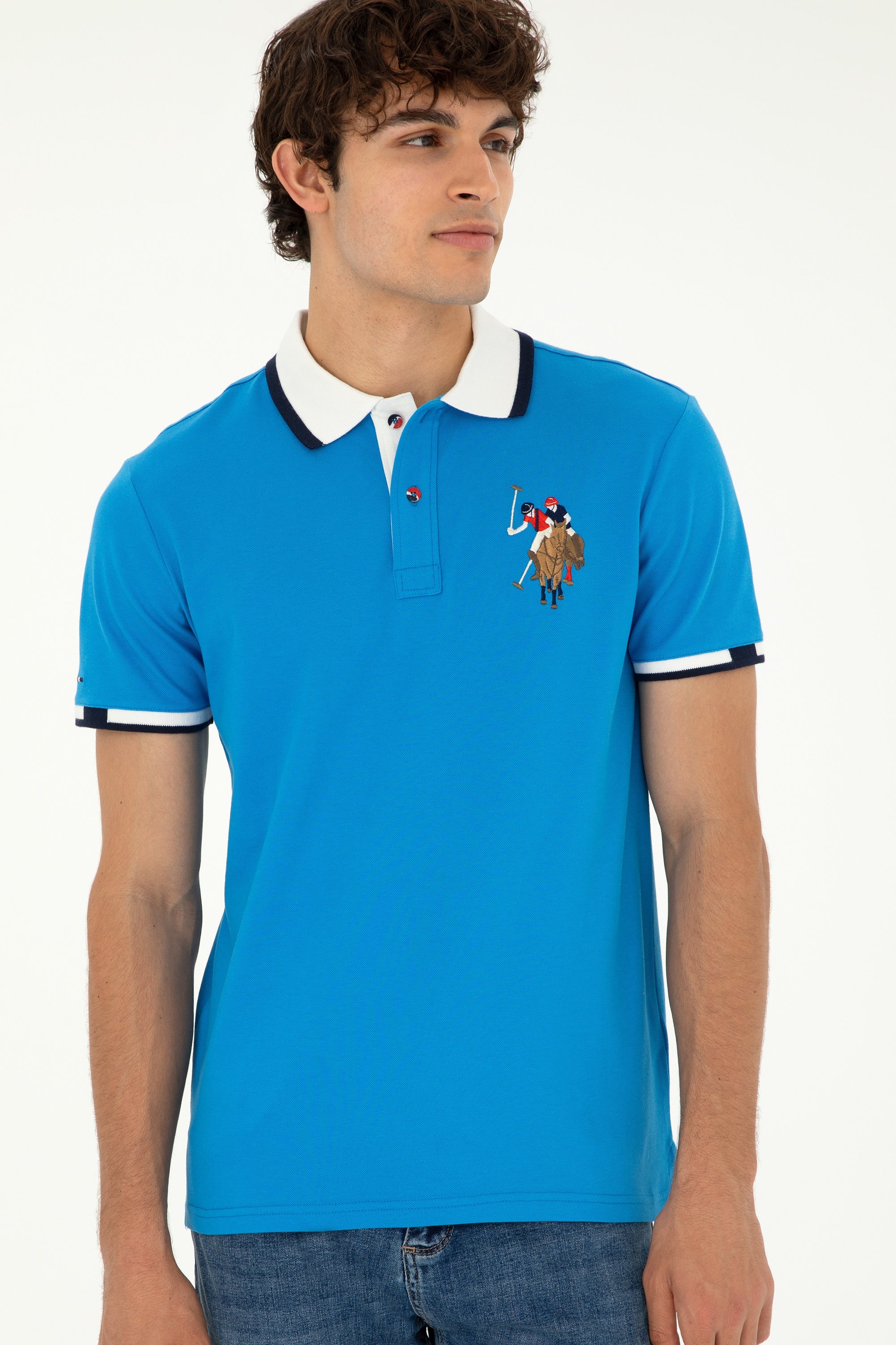 T-SHIRT HOMME SD01 BLUE