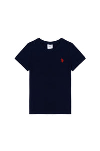 T-SHIRT GARCON GTS01 KIDS NAVY-BLUE