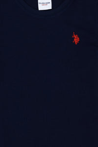 T-SHIRT GARCON GTS01 KIDS NAVY-BLUE