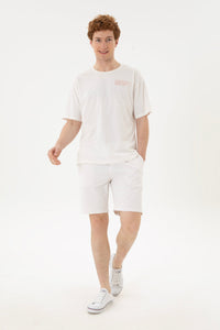 JERSEY SHORT HOMME PARME ECRU