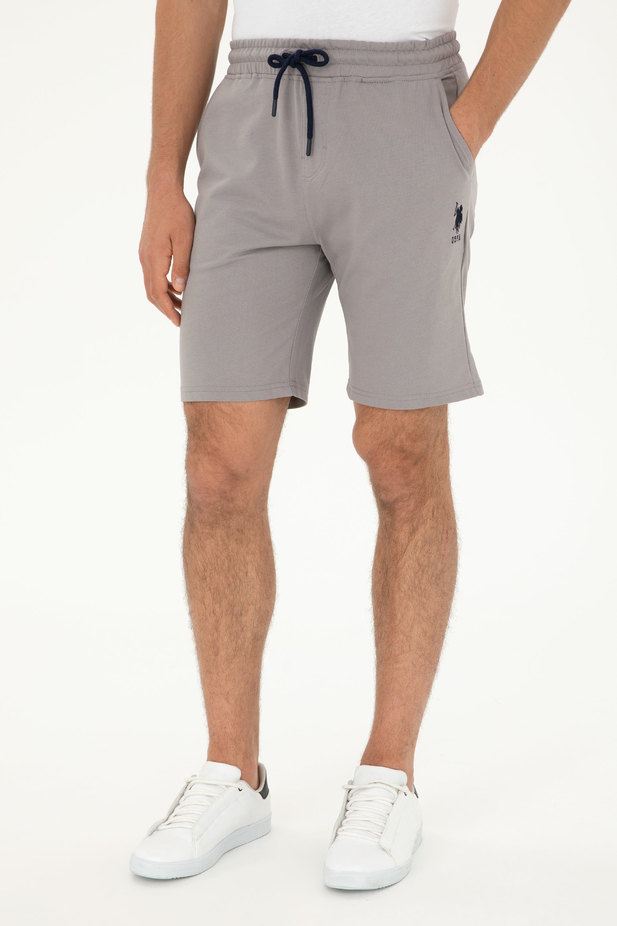 JERSEY SHORT HOMME PARME GREY-DARK