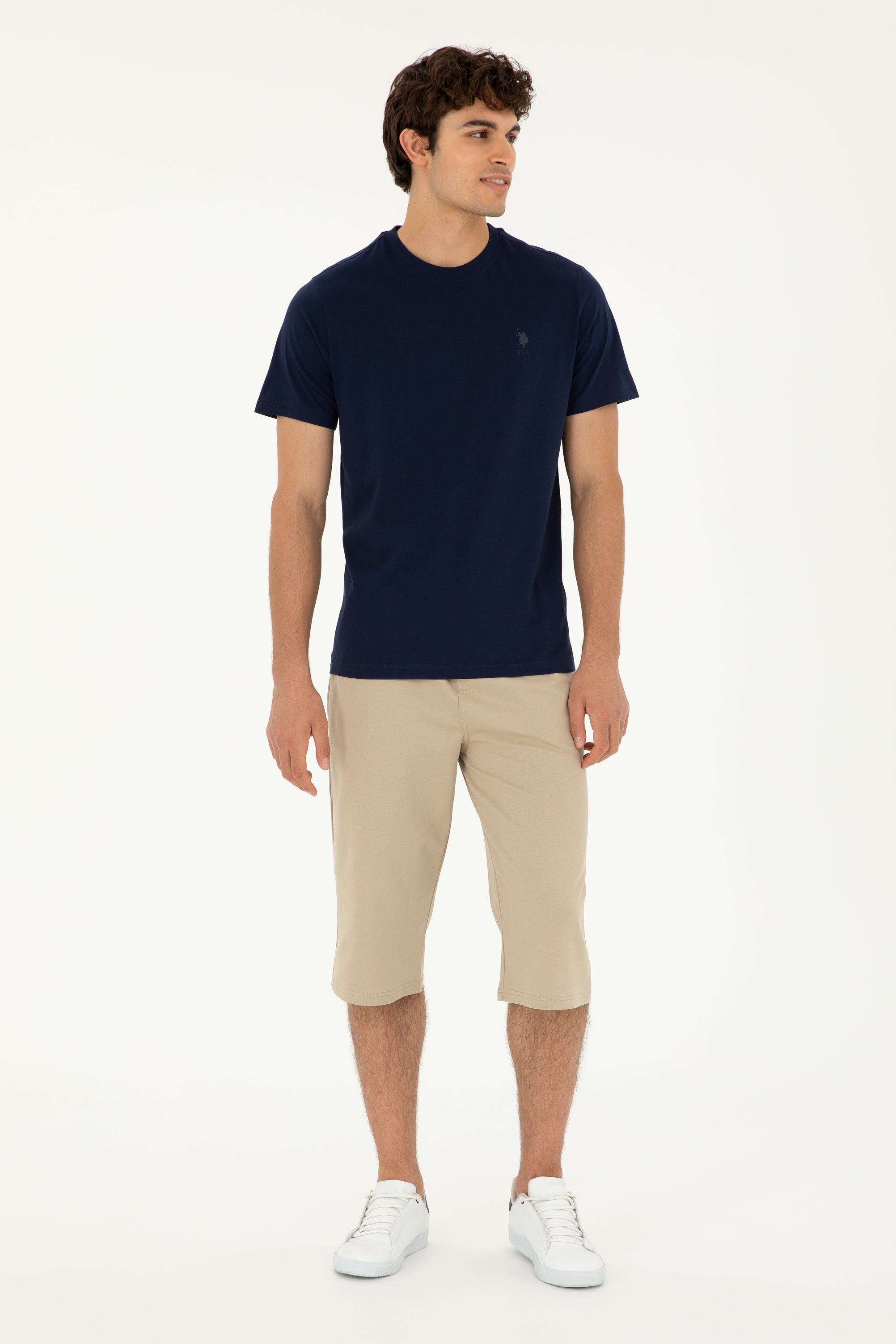 JERSEY SHORT HOMME DUSTY GREEN-LIGHT