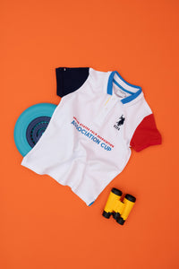 T-SHIRT GARCON T-NUSYAKIDS WHITE