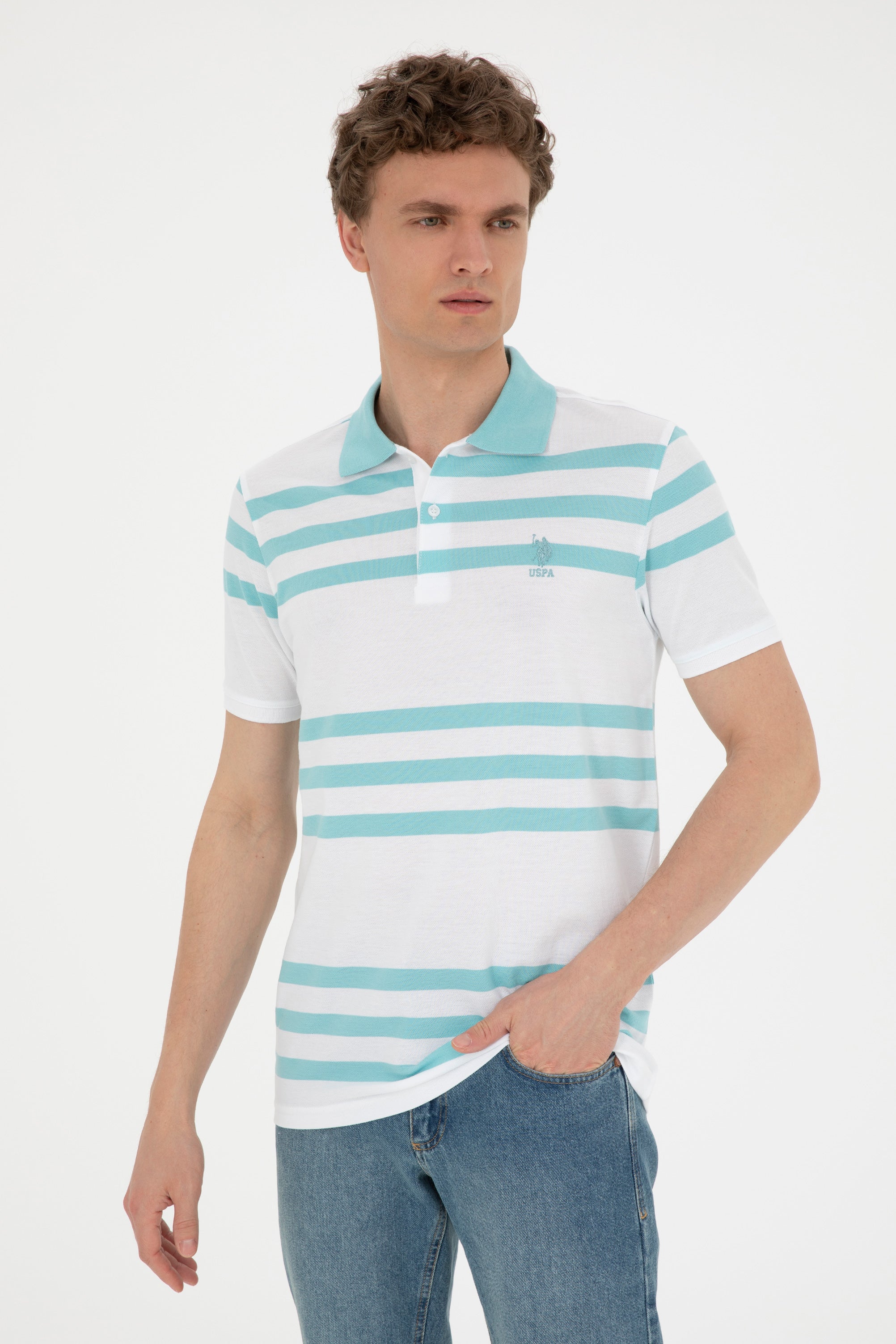 T-SHIRT HOMME GODE GREEN-MENTH