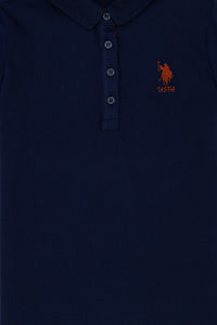 T-SHIRT FILLE TP01 NAVY-BLUE
