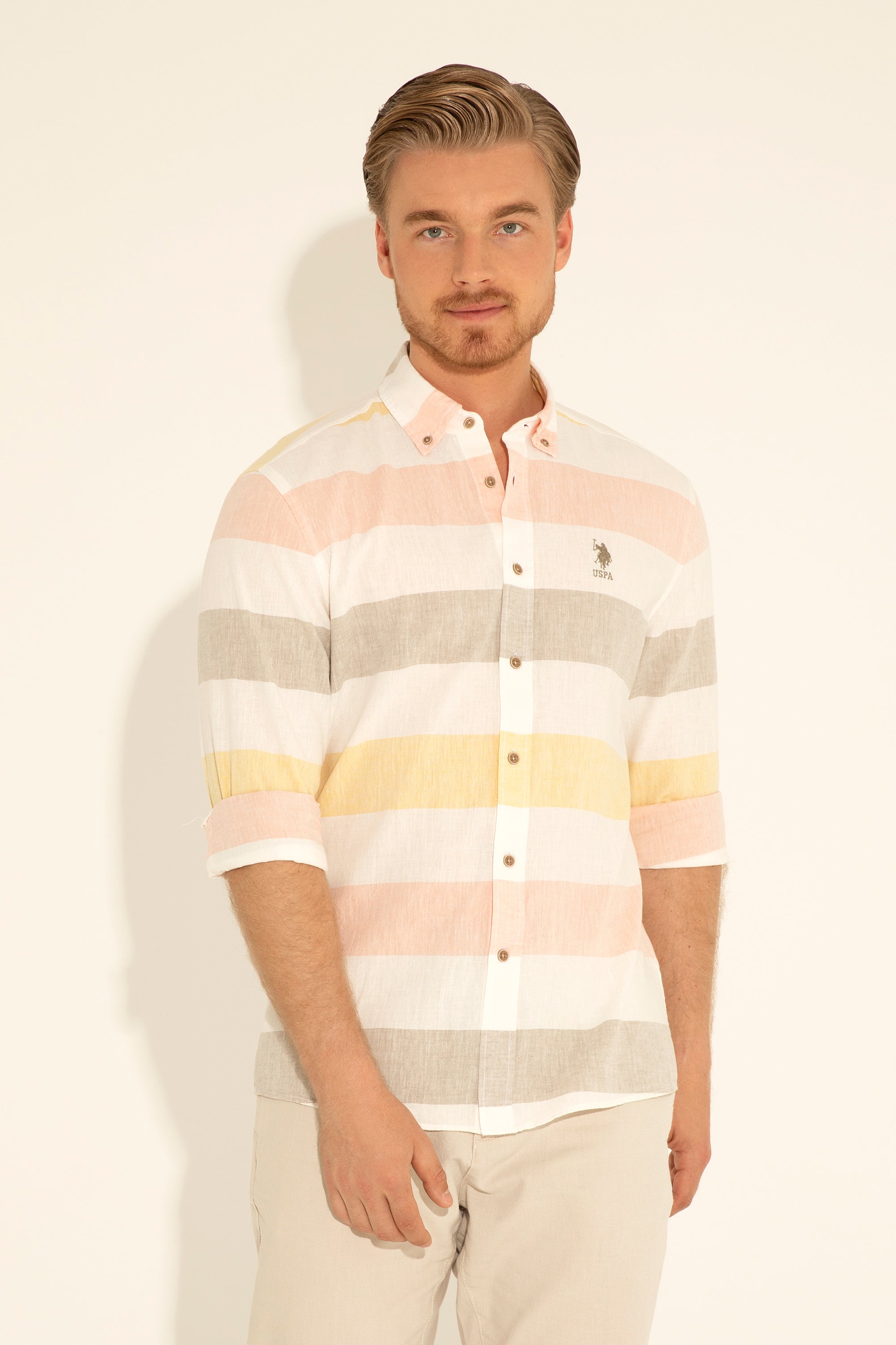 CHEMISE HOMME FRED GREEN-MILITAIRE