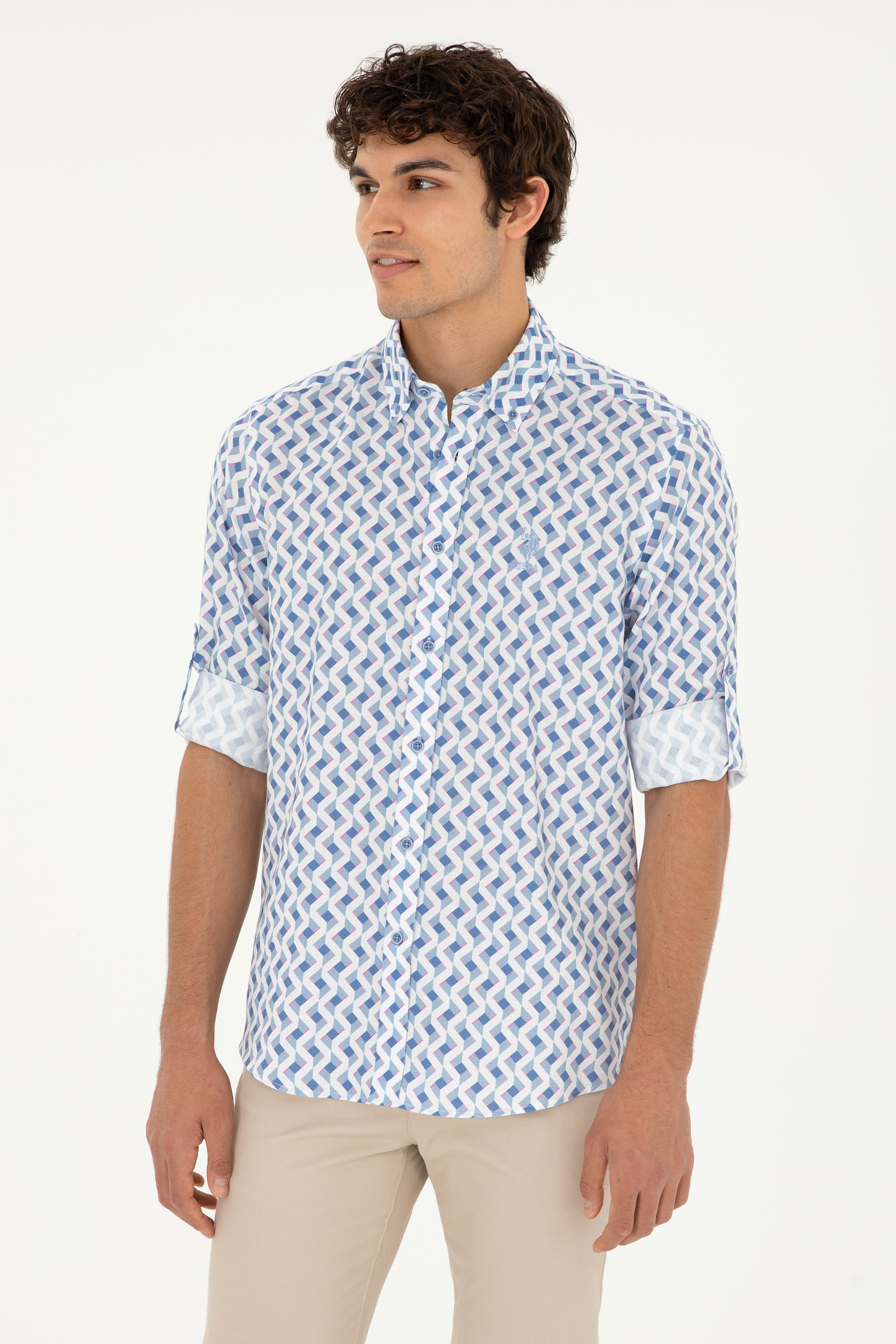 CHEMISE HOMME LUCAS BLUE-DARK