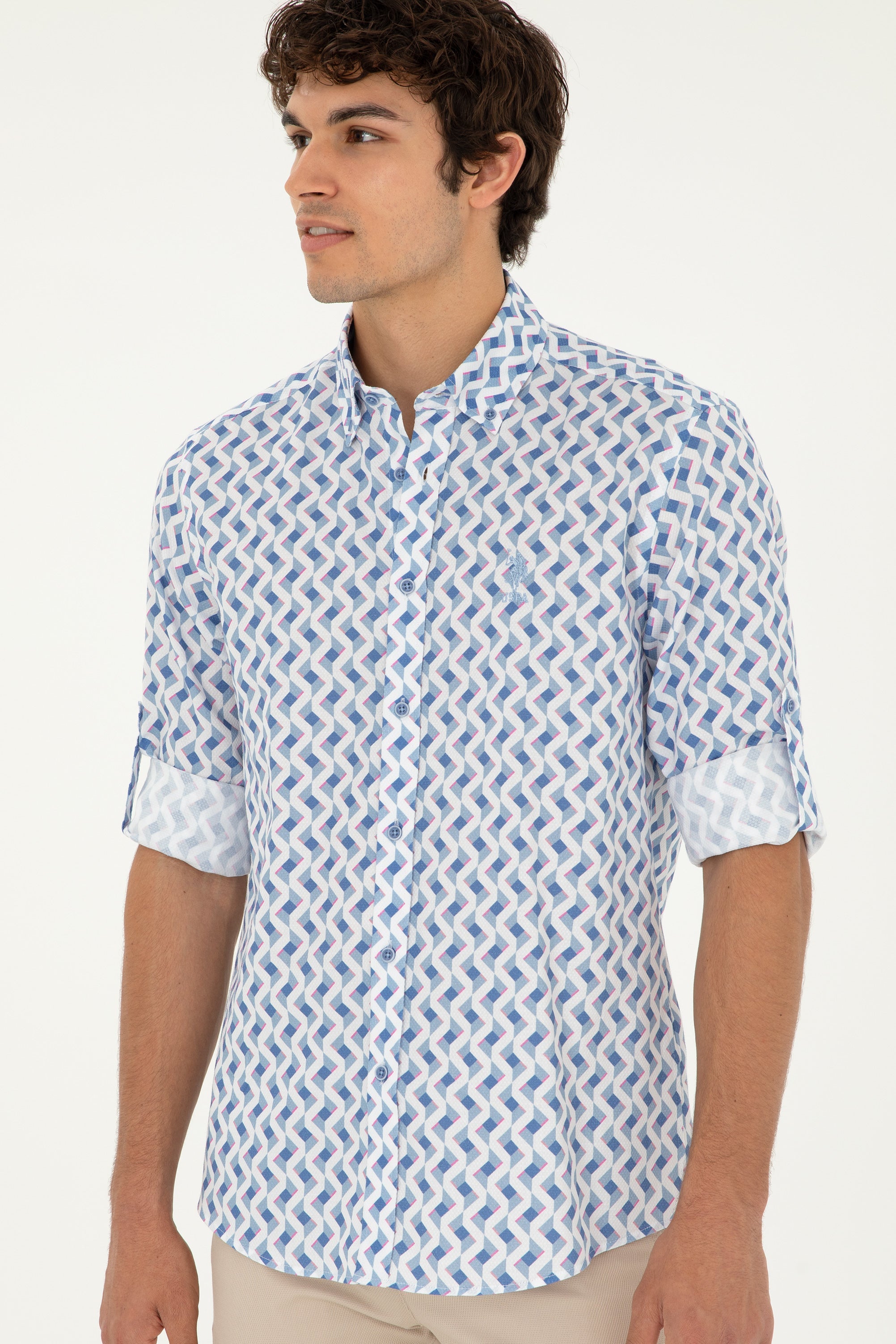 CHEMISE HOMME LUCAS BLUE-DARK