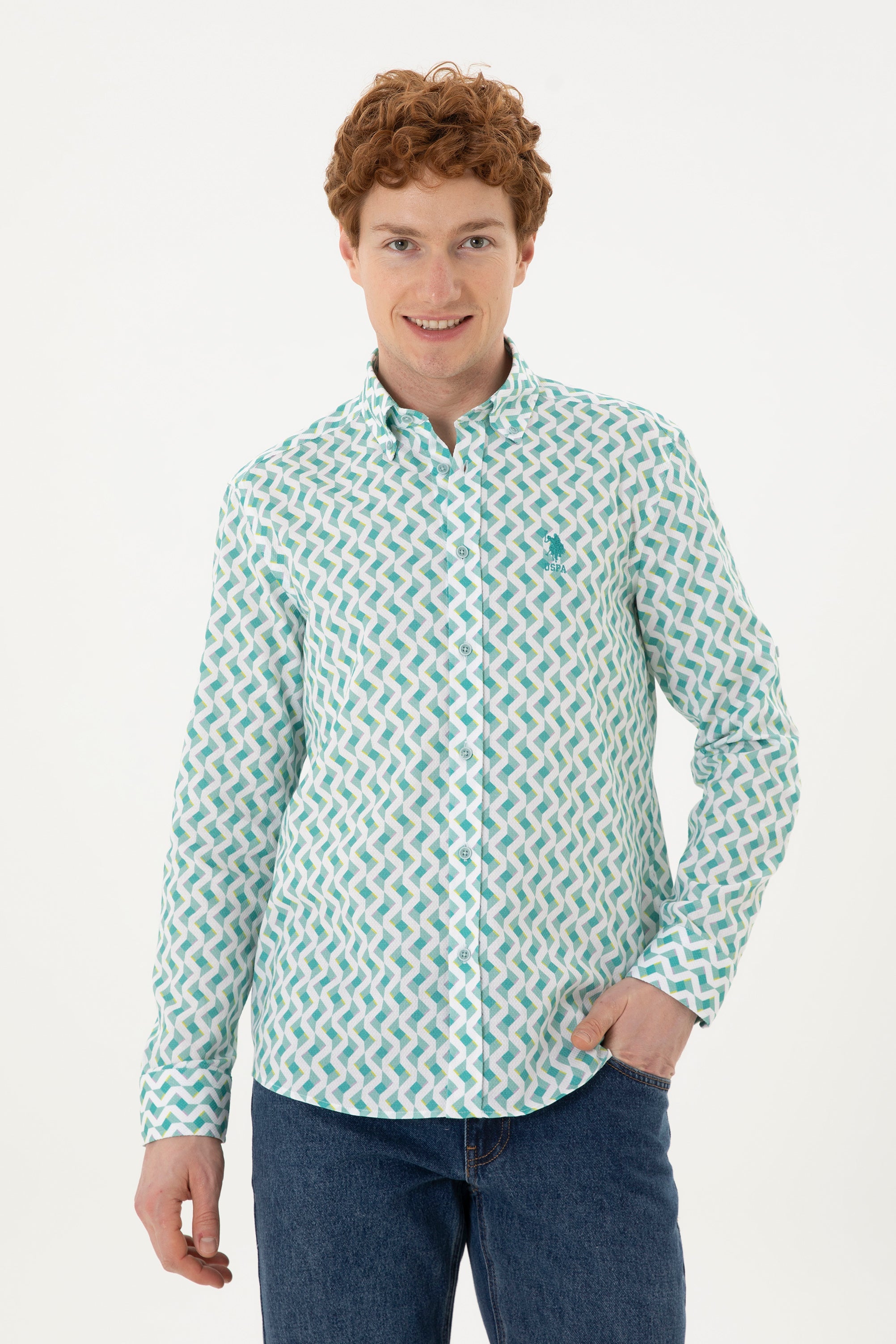 CHEMISE HOMME LUCAS GREEN-MENTH