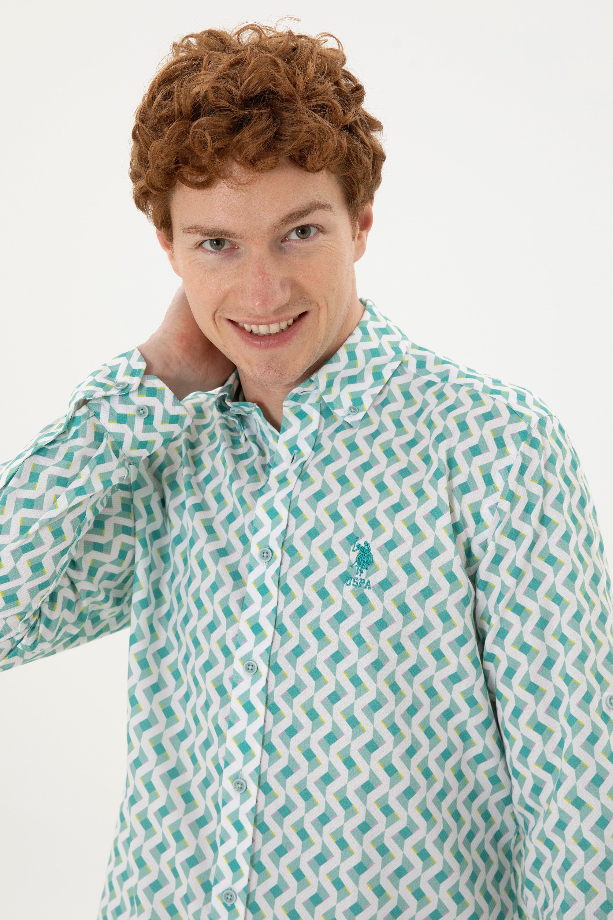 CHEMISE HOMME LUCAS GREEN-MENTH