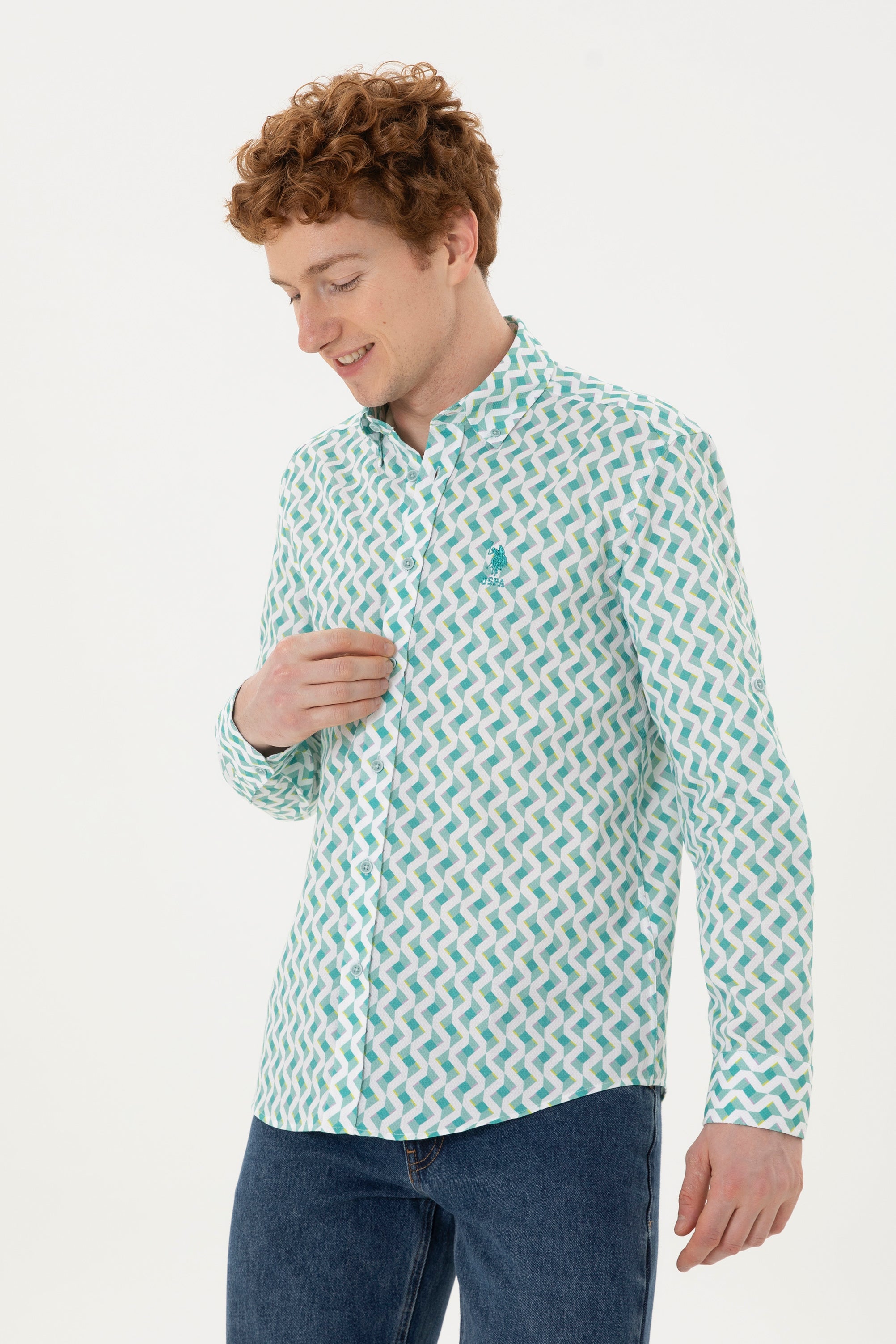 CHEMISE HOMME LUCAS GREEN-MENTH
