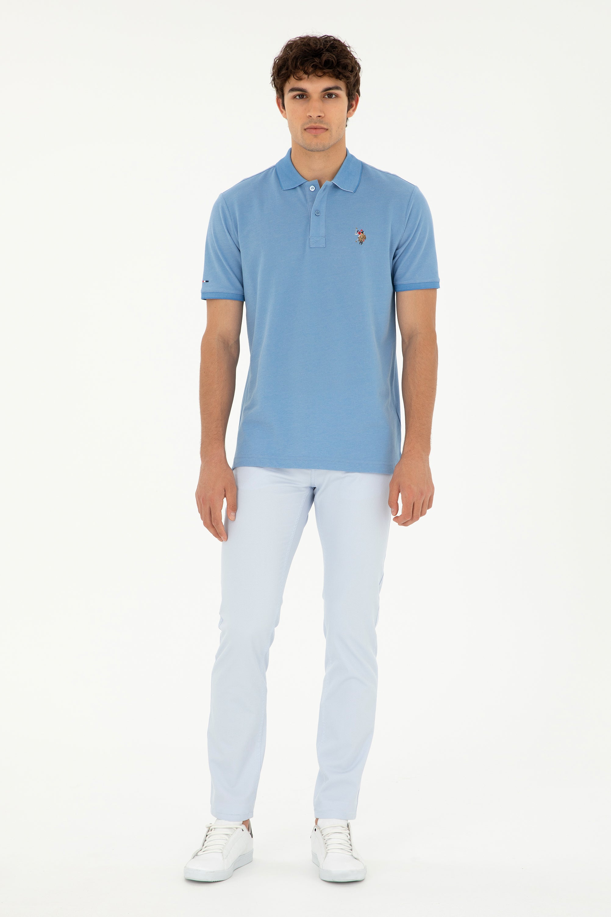 PONTALON CHINOS HOMME MICHES BLUE-LIGHT