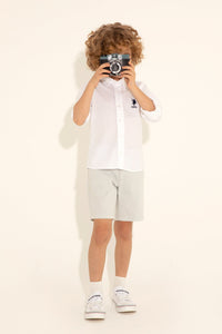 CHEMISE GARCON WHITE