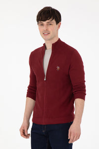 Cardigan GUNNER Burgundy