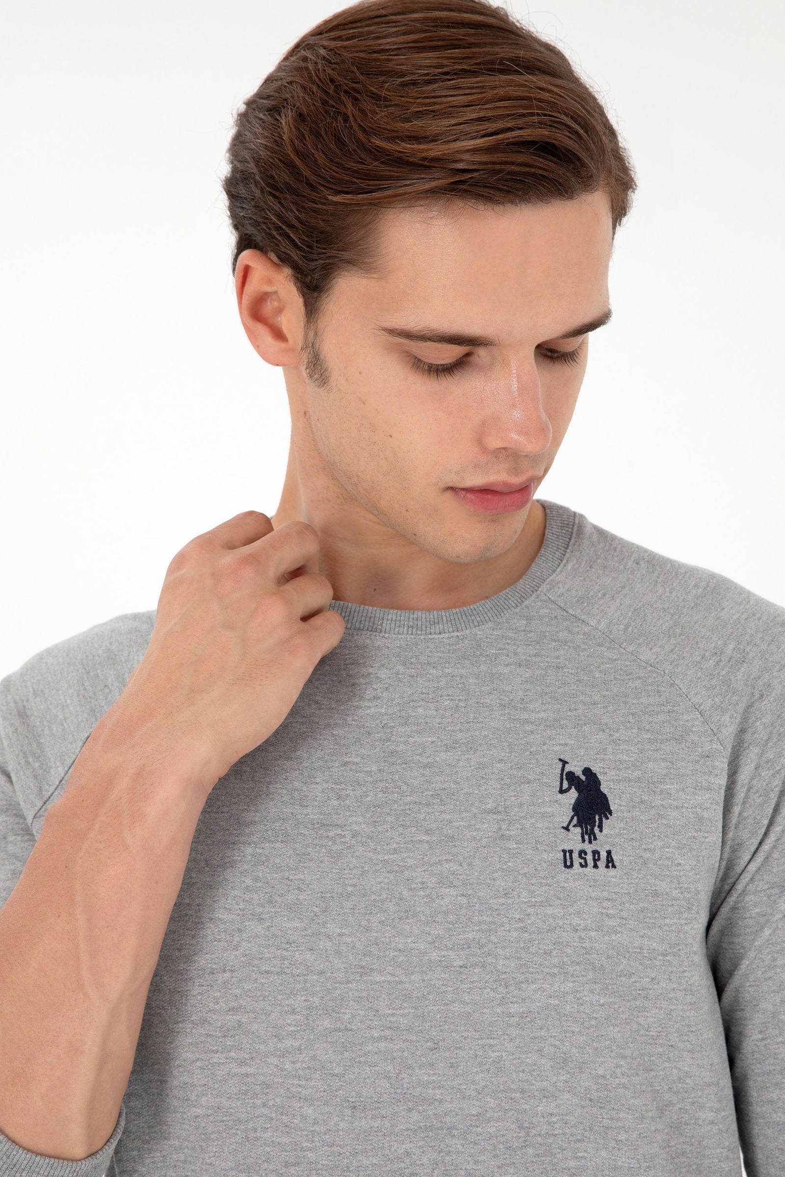 GRARDO Pull MELANGE GREY