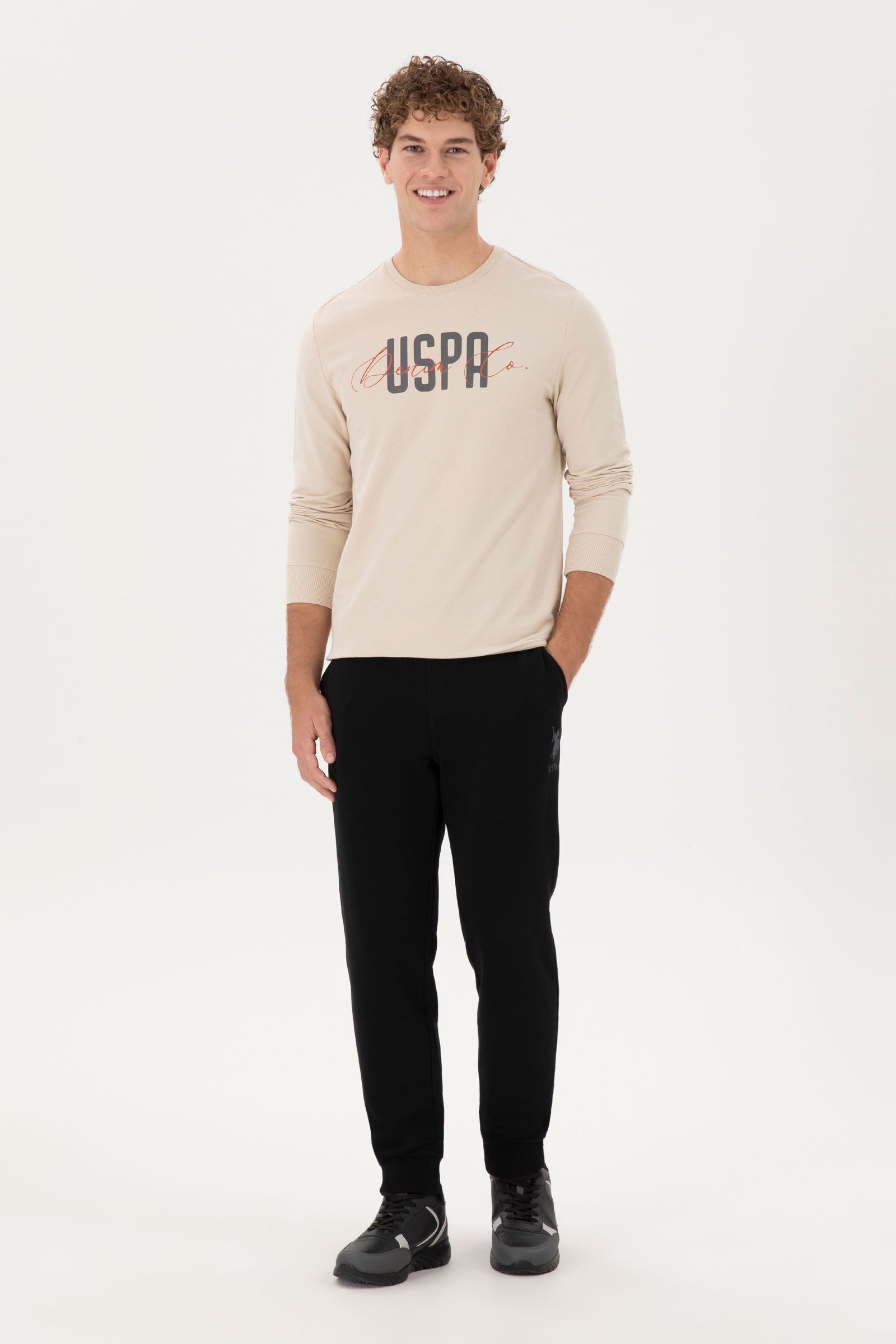 HEROLD JERSEY TROUSERS NOIR