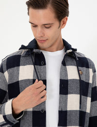 CHEMISE HOMME SORUS NAVY-BLUE