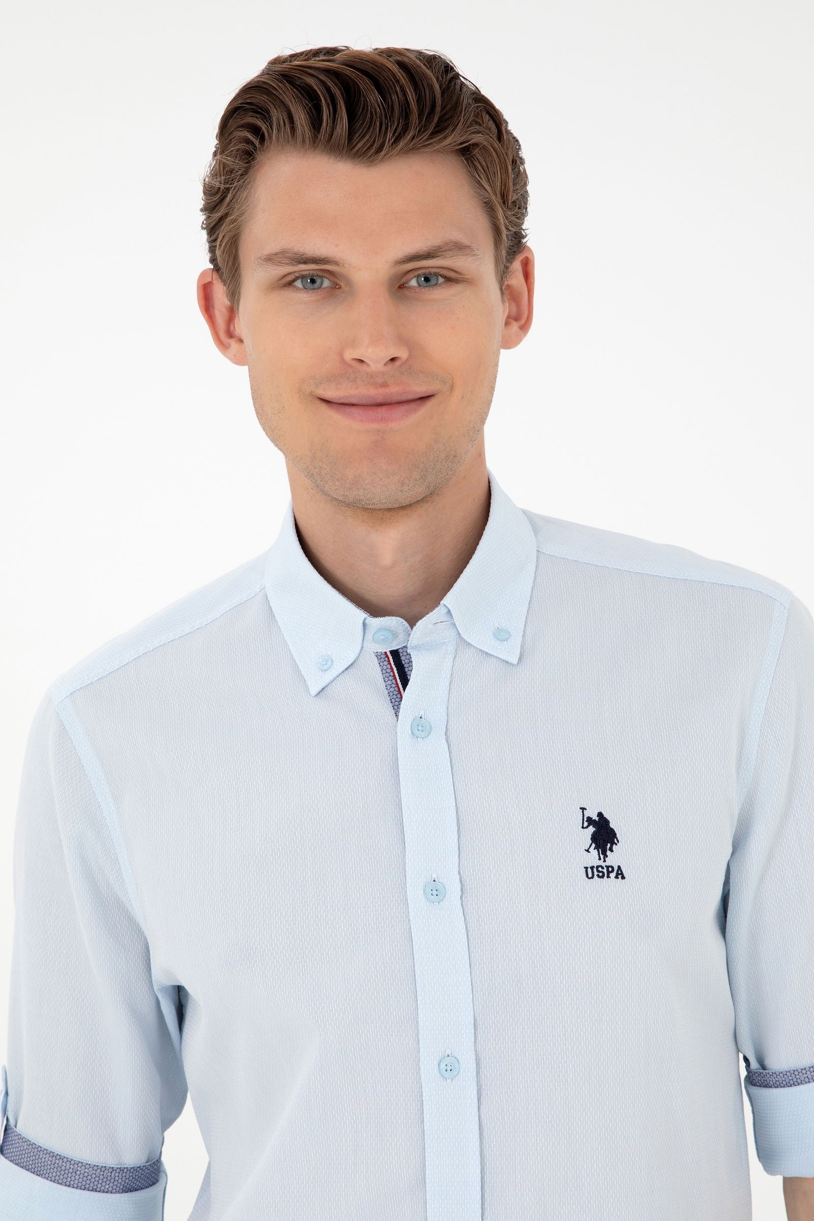 NOVATAMA Woven Shirt BLUE LIGHT