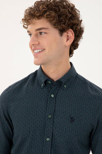 AVOSA Woven Shirt GREEN FONCE