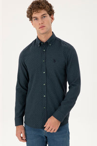 AVOSA Woven Shirt GREEN FONCE