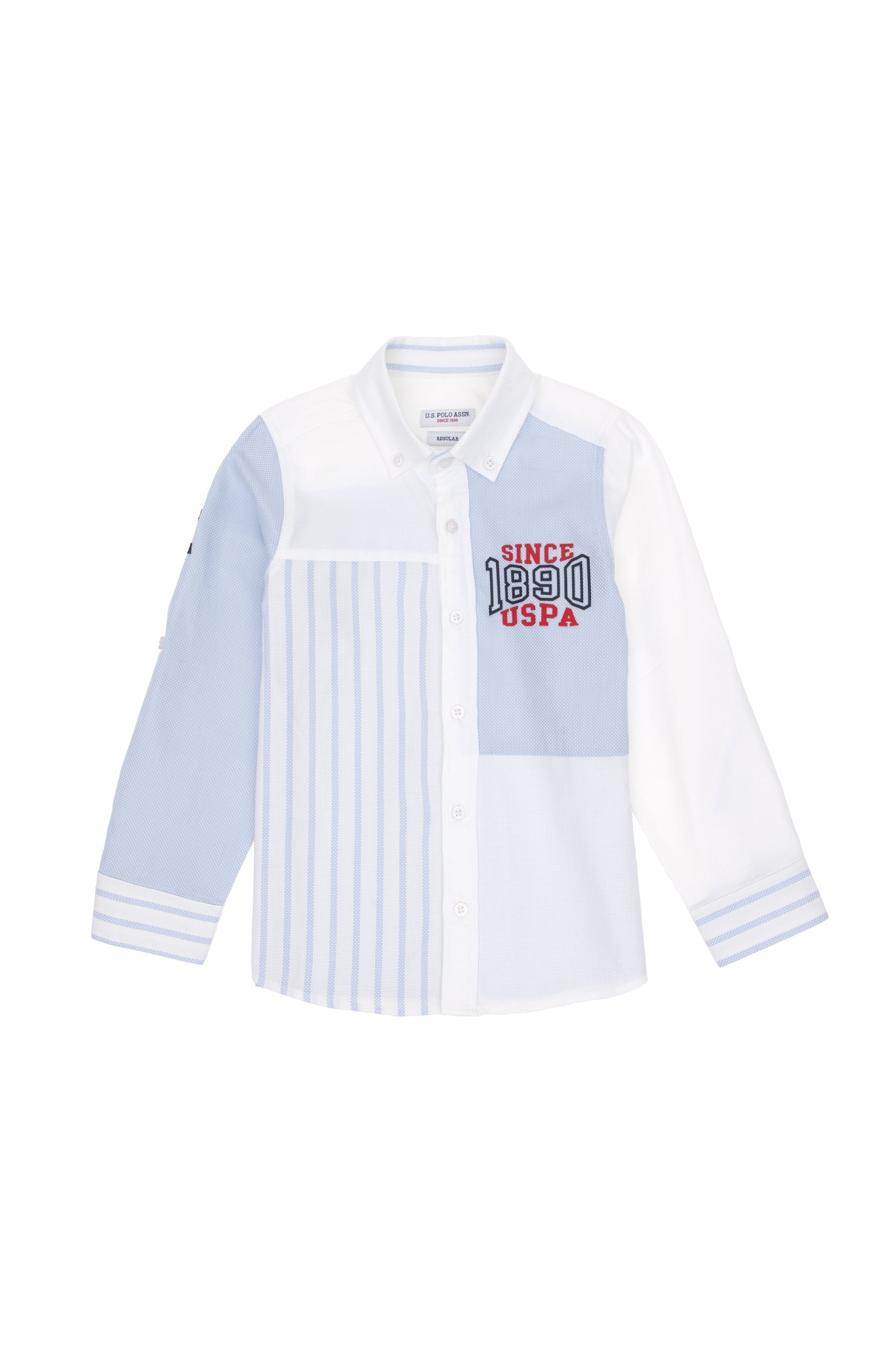 Chemise garçon bleu ciel