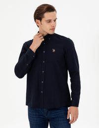CLIMART Woven Shirt NAVY BLUE