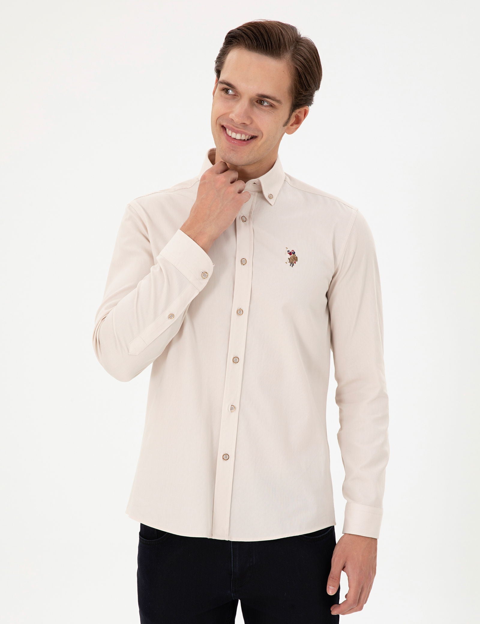 CLIMART Woven Shirt STONE