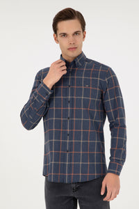 FERU Woven Shirt NAVY BLUE