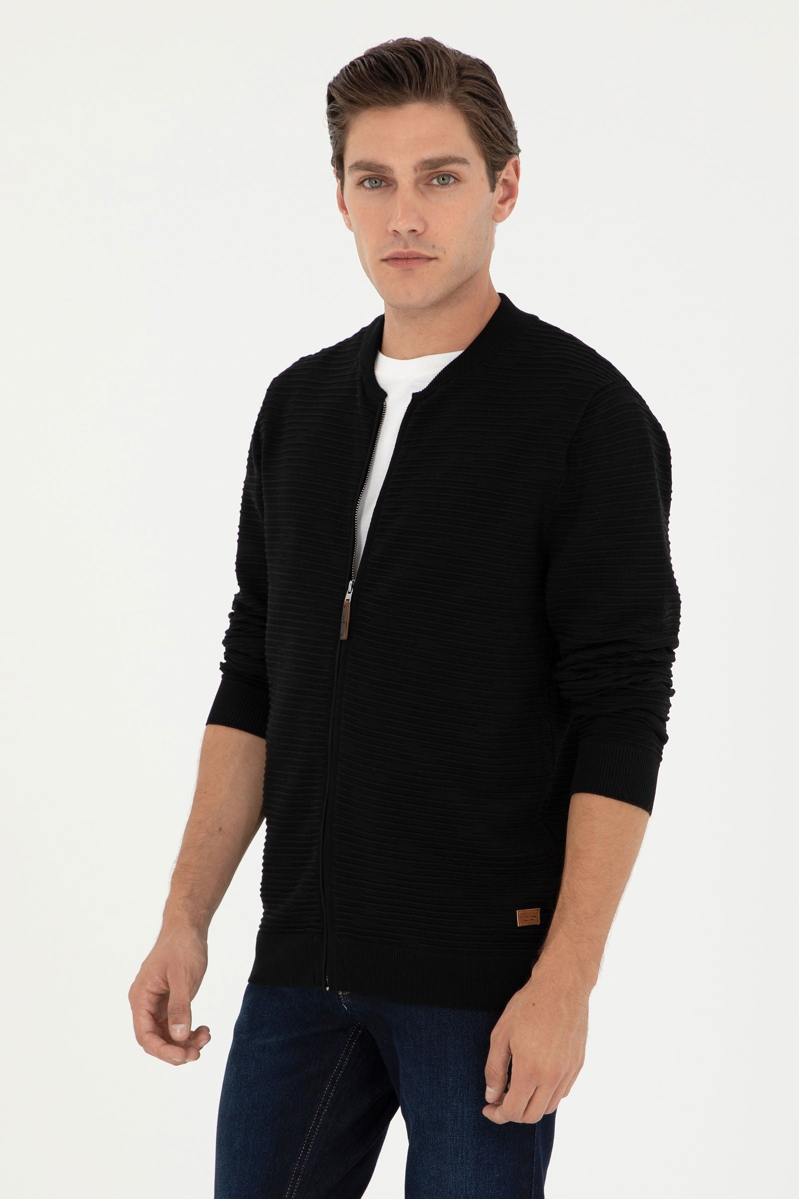 CHERY KNITTED CARDIGAN NOIR