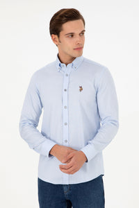 CEDCOLOR Woven Shirt BLUE LIGHT
