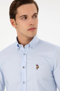 CEDCOLOR Woven Shirt BLUE LIGHT