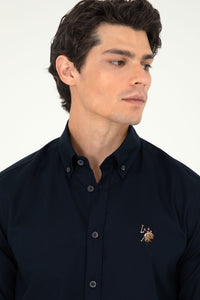 CEDCOLOR Woven Shirt NAVY BLUE