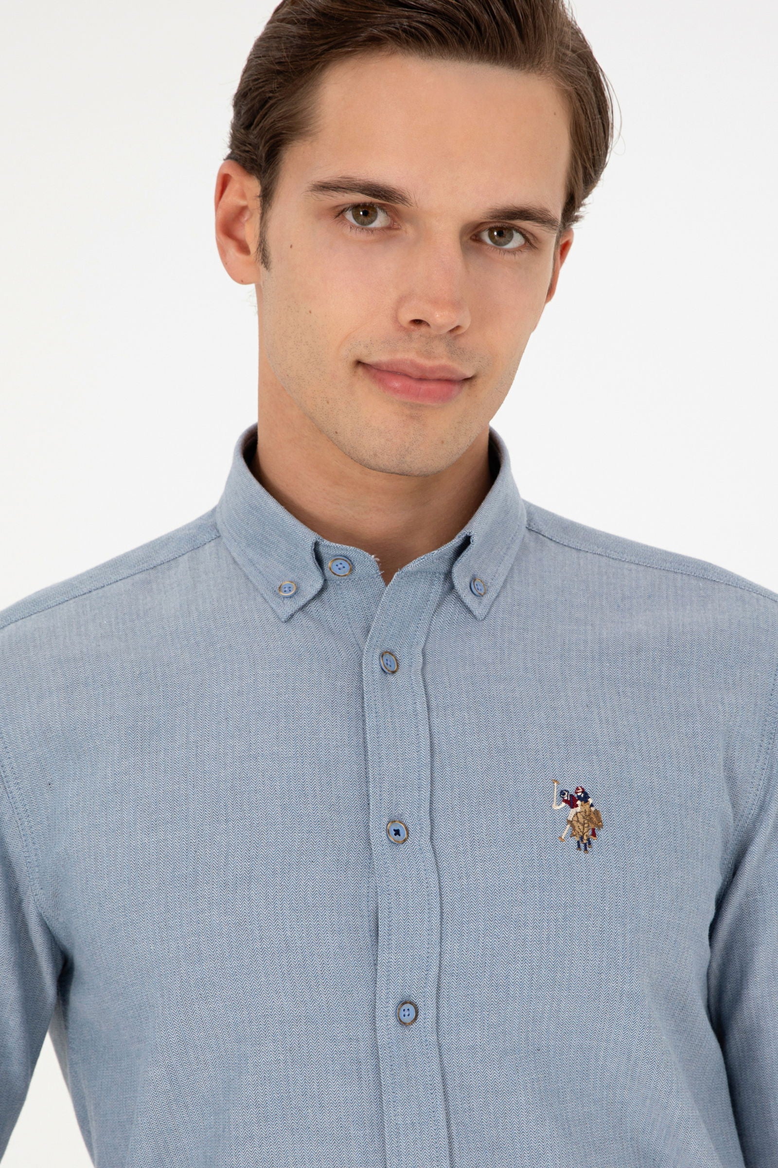 AKIS Woven Shirt BLUE DARK