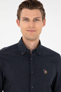 AKIS Woven Shirt NAVY BLUE