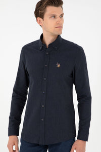 AKIS Woven Shirt NAVY BLUE