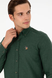 AKIS Woven Shirt GREEN FONCE