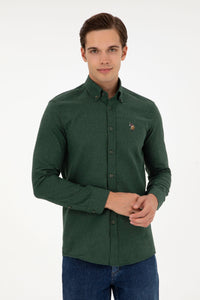 AKIS Woven Shirt GREEN FONCE