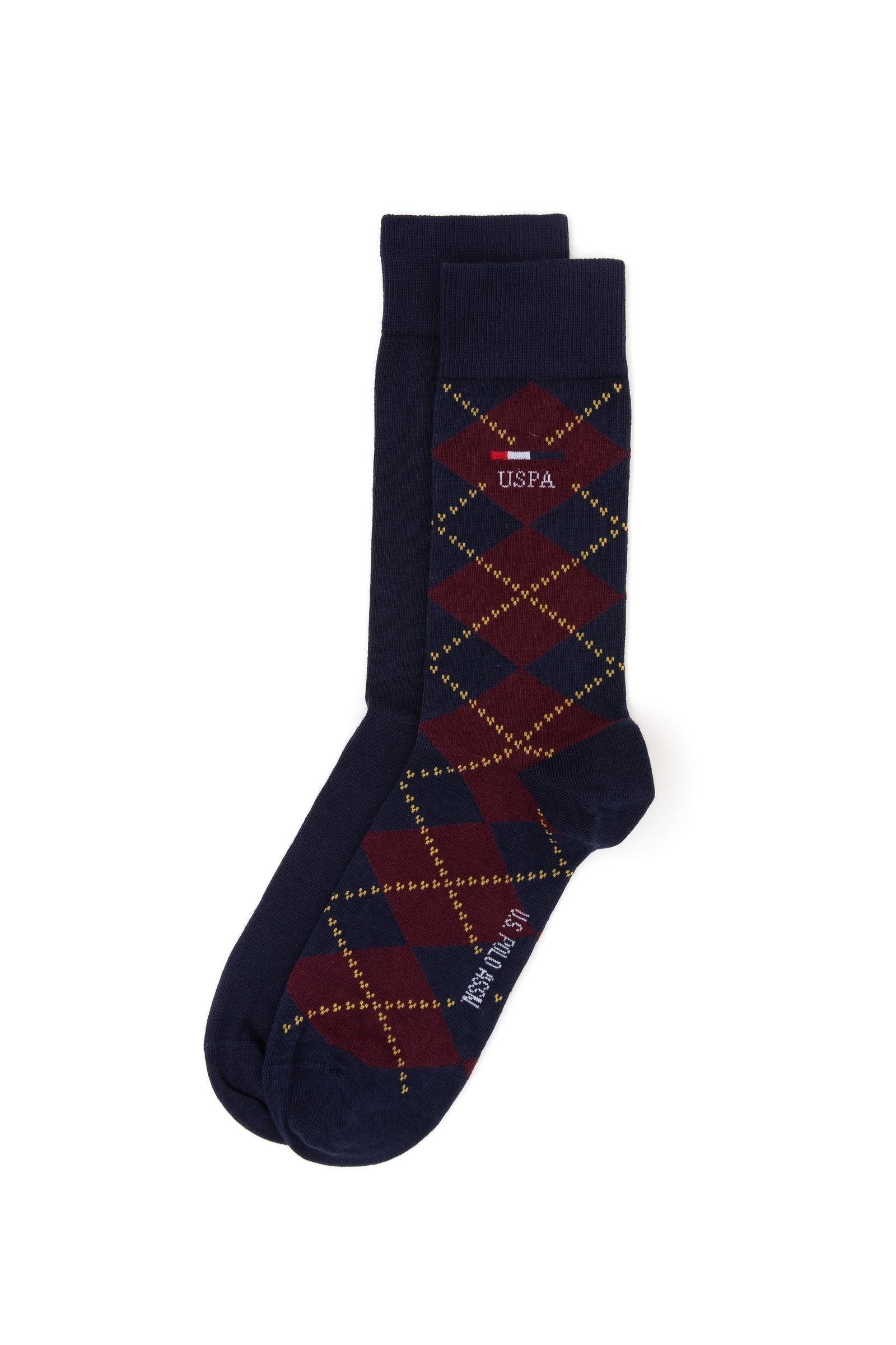 CHAUSSETTE HOMME 02'LI PAKET NAVY-BLUE