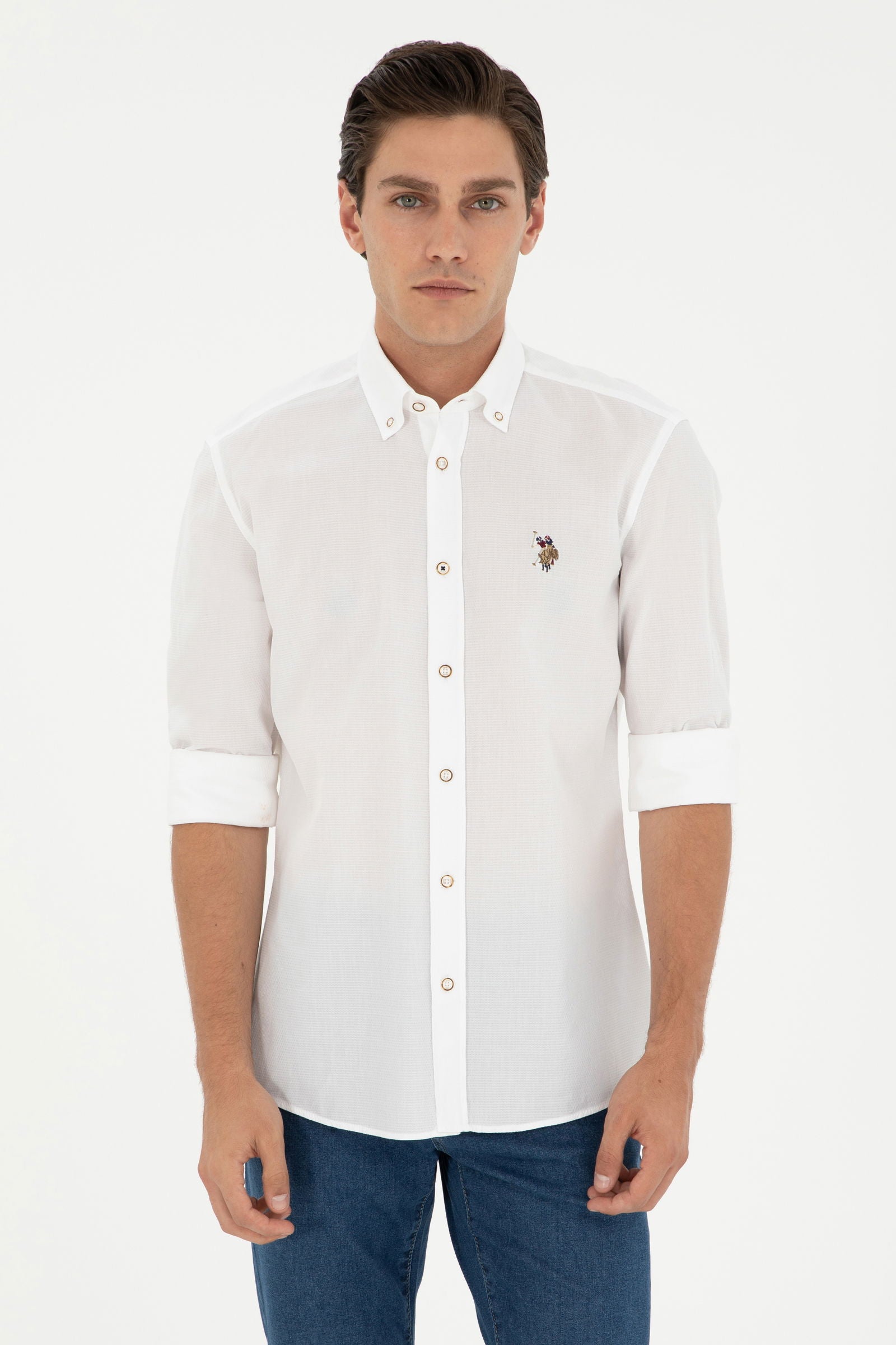 NOVAYA Woven Shirt WHITE