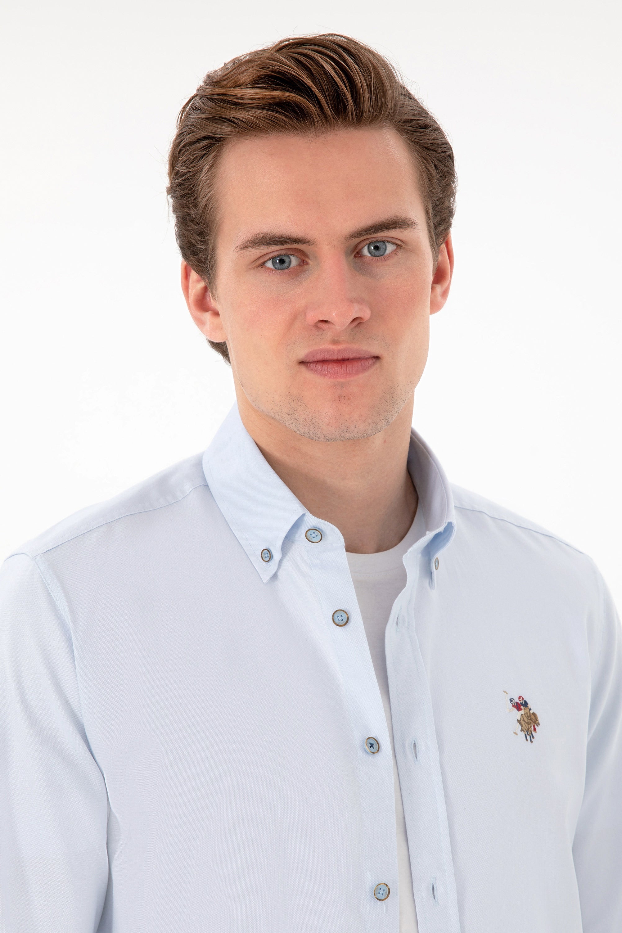 Woven Shirt CEDCOLOR LIGHT BLUE