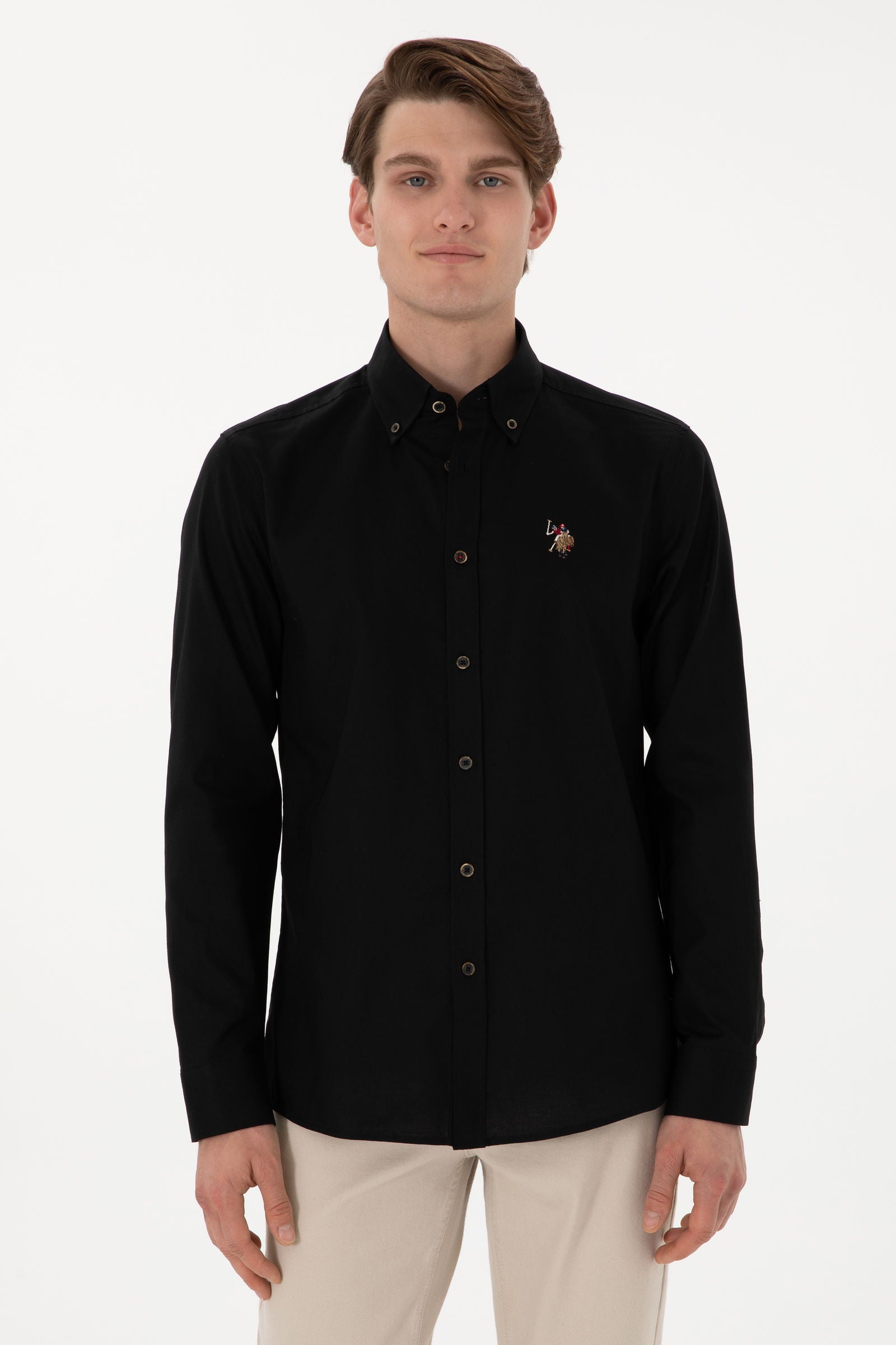 Woven Shirt CEDCOLOR BLACK