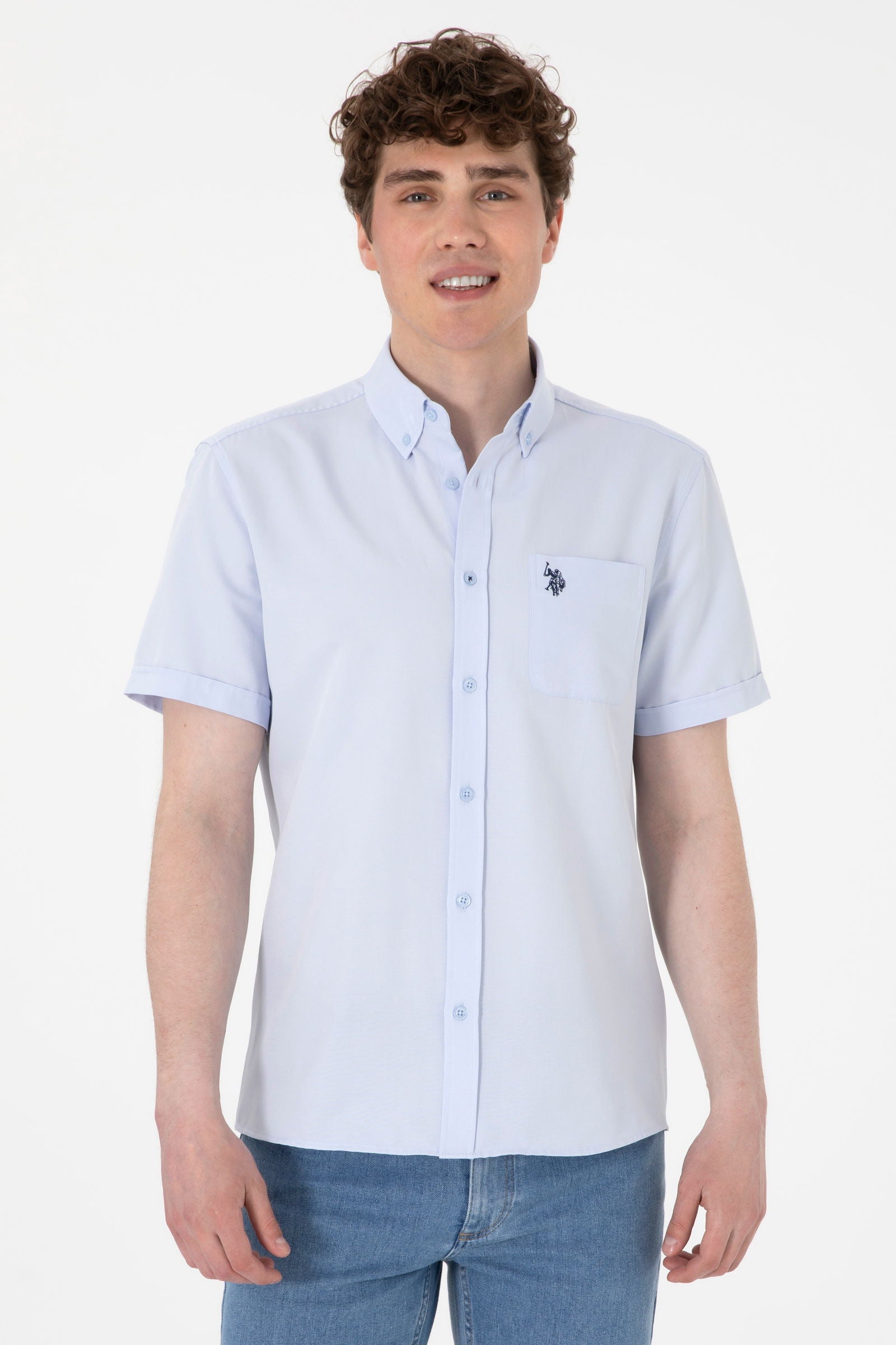 CHEMISE HOMME GOXY LIGHT-BLUE