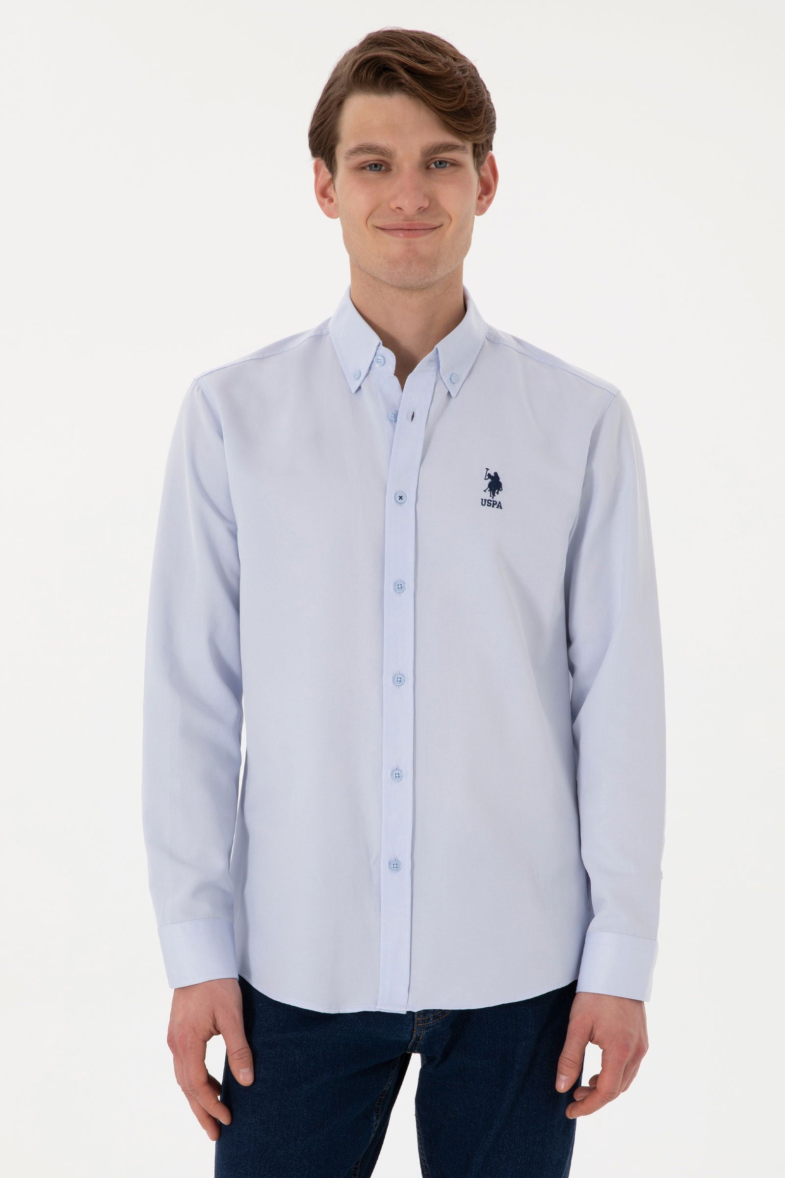 Woven Shirt GOXREG LIGHT BLUE