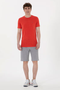 SHORT HOMME MARKO GREY-MELANGE