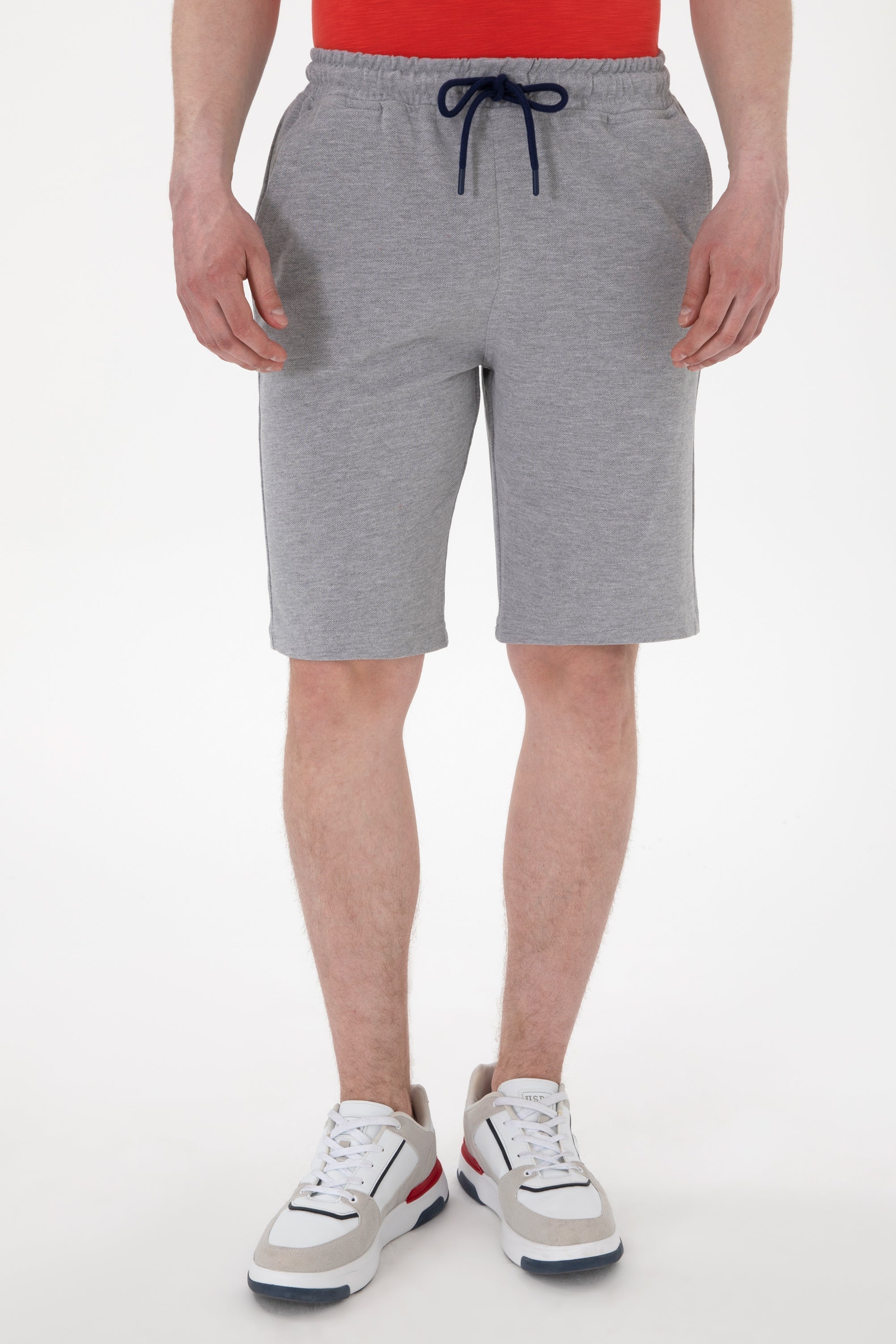 SHORT HOMME MARKO GREY-MELANGE